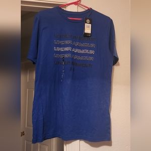 Men's Medium Blue Under Armour T-shirt